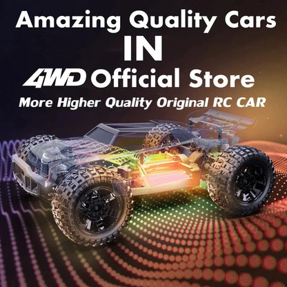 Auto RC 4WD 1:16 80km/h Brushless Off Road Drift Racing Bambini Adulti