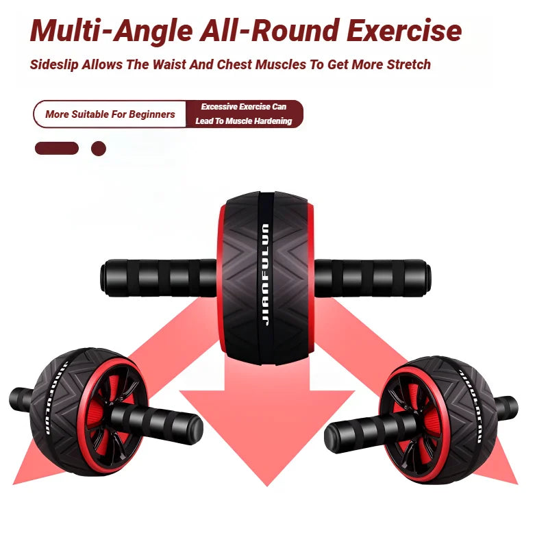 🔄 Rullo Addominale in ABS - Allenamento Core, Addominali Scolpiti a Casa!
Perfetto per uomini e donne. Tonifica e brucia il grasso! 💪