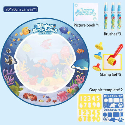 🎨 Magic Water Drawing Mat - Tappeto Magico per Disegnare ad Acqua