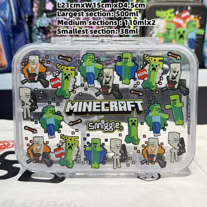 Zaino Minecraft Creeper Smiggle + Accessori  Scuola
