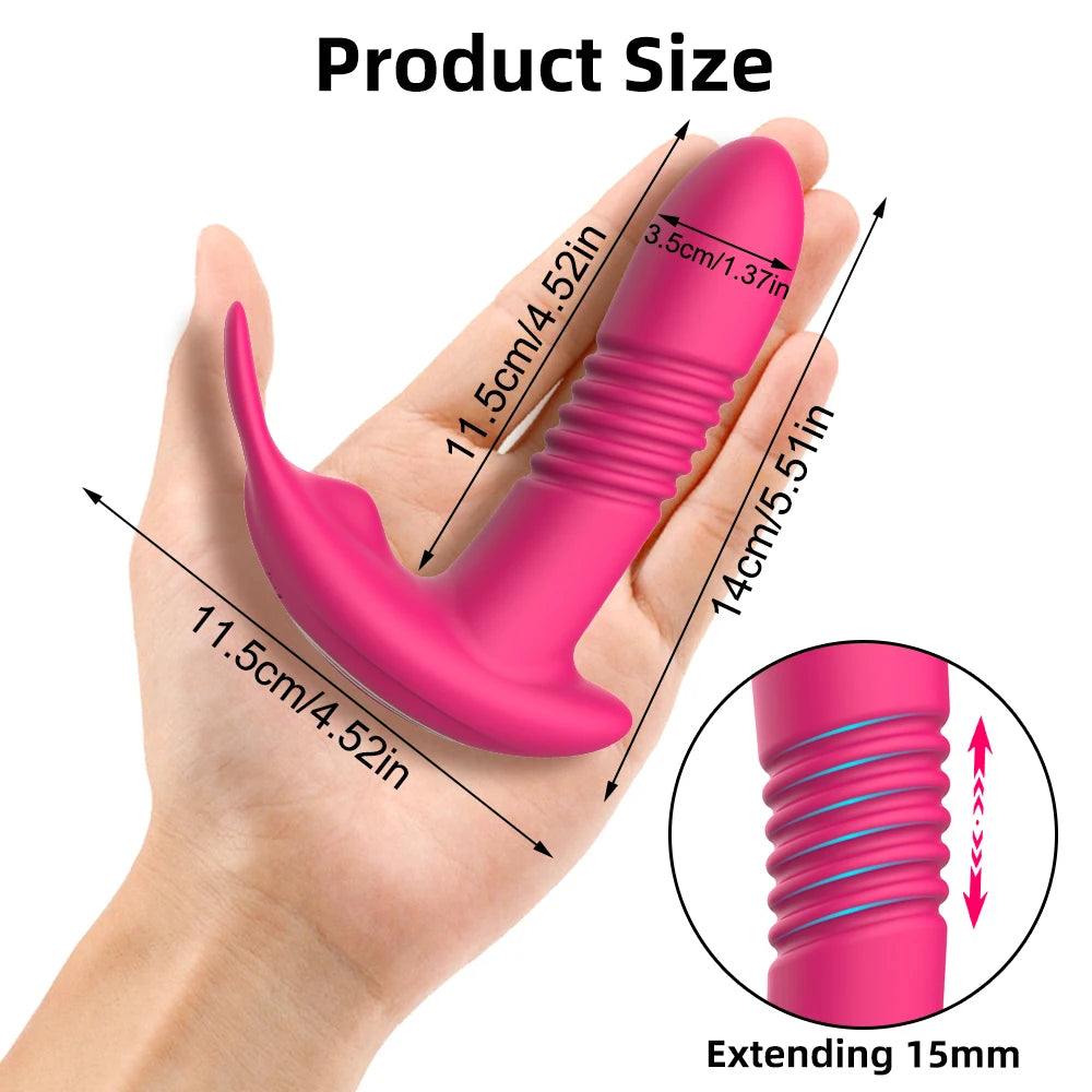 🌸 Stimolatore Elettrico con App - Massaggio Rotante e Controllo Remoto per Benessere Intimo
Design ergonomico e discreto, perfetto per il relax e l'esplorazione personale. Connessione Bluetooth per un'esperienza personaliz