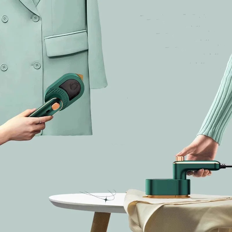 Ferro da Stiro da Viaggio Portatile | Piastra a Vapore Compatta | Per Abbigliamento Mini Piroscafo Elettrico