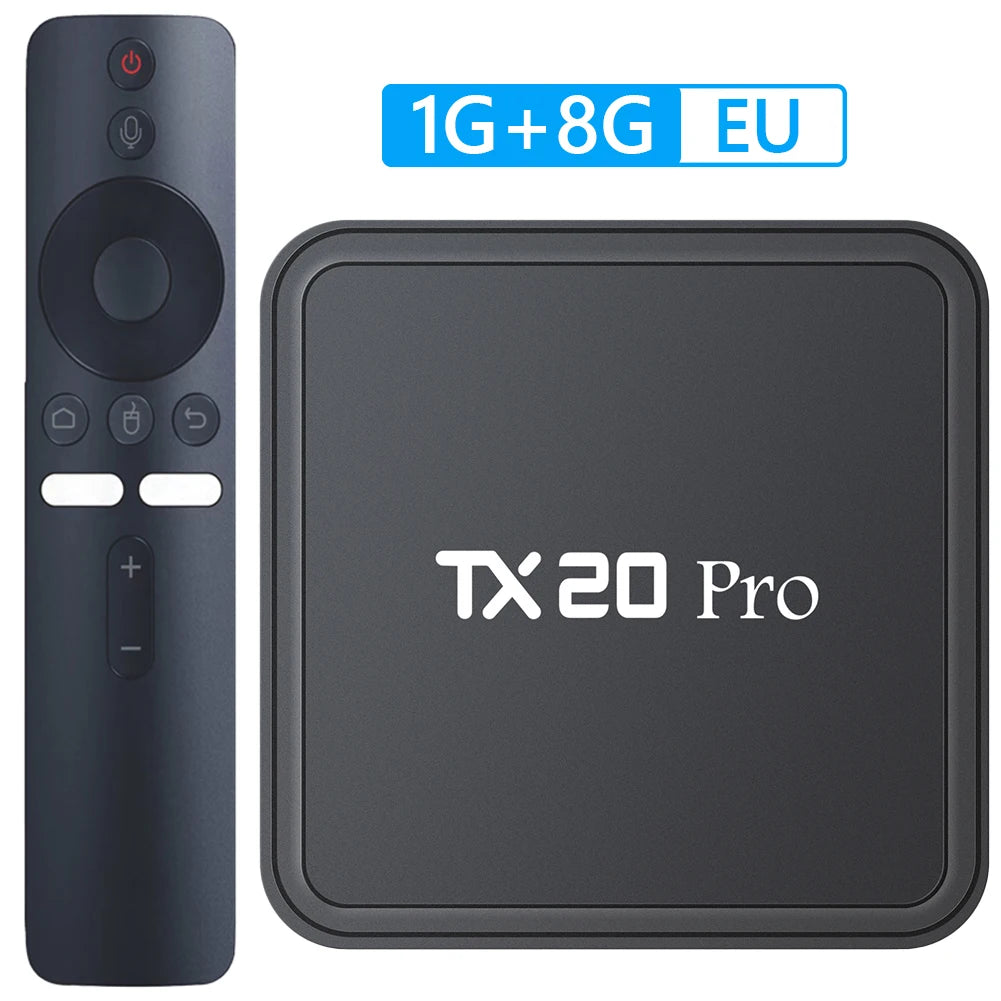 🔥 Smart TV Box Android 15.0 | 4K HDR & 8K Decodifica | WiFi Dual-Band + BT5.2 | Allwinner H313 Quad Core