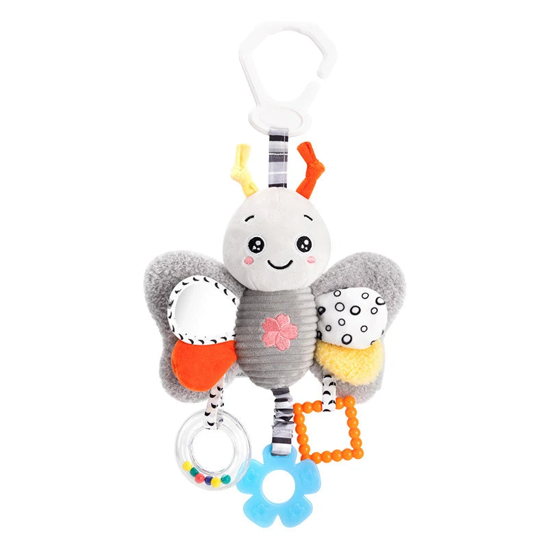 🐰 Sonagli Montessori in Peluche - Giocattoli Educativi per Neonati