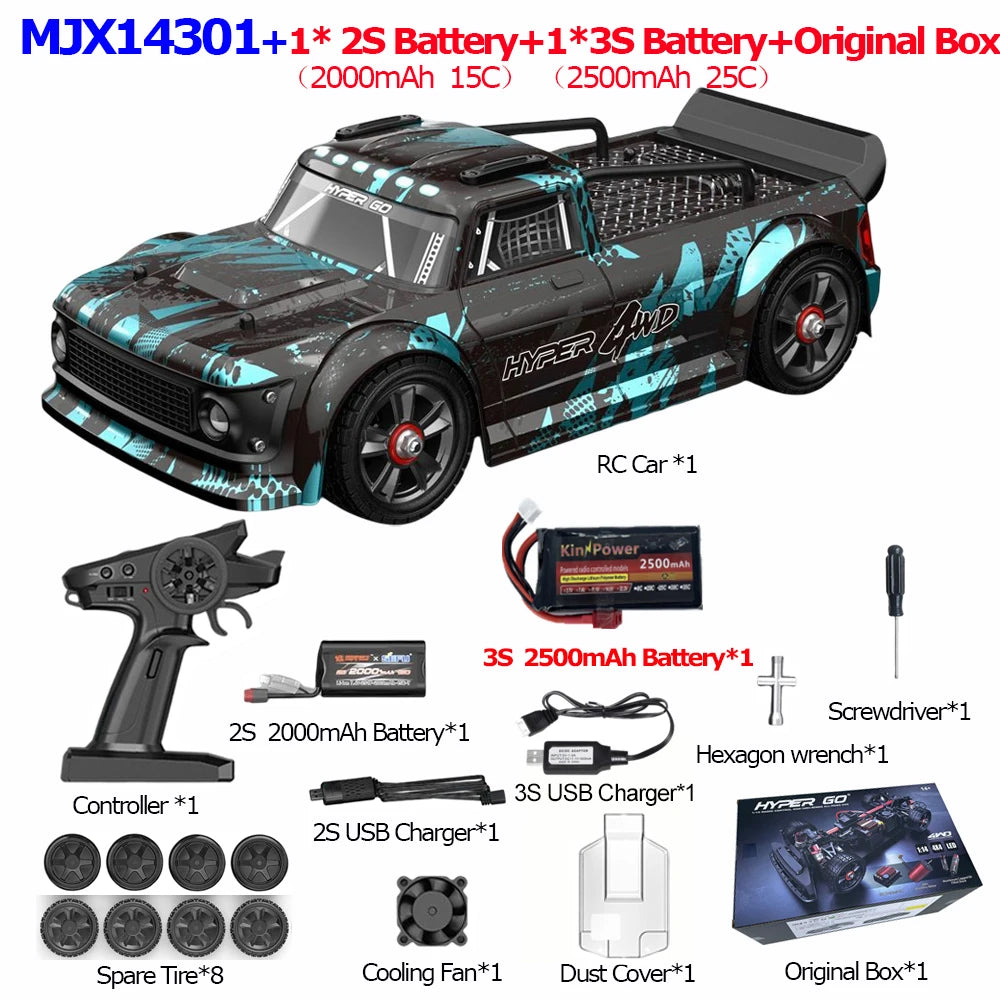 Auto RC HYPER GO 4WD 🚀 | 55 km/h, Motore Brushless | Drift e Fuoristrada