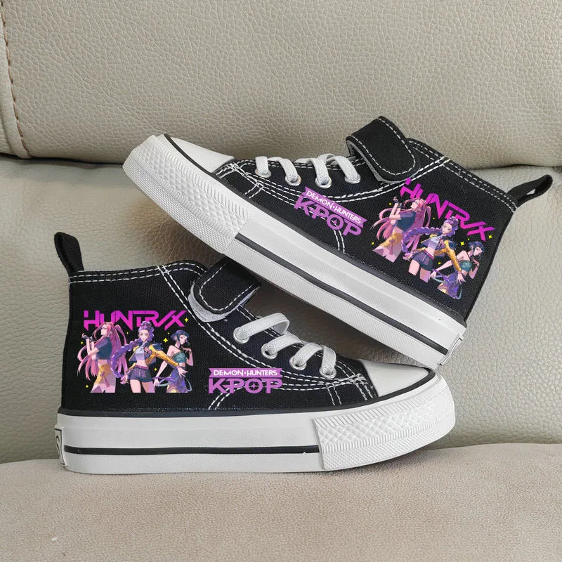 🌟Scarpe Demon Hunters Alte - Stile e Comfort per Piccole Eroi!👟
