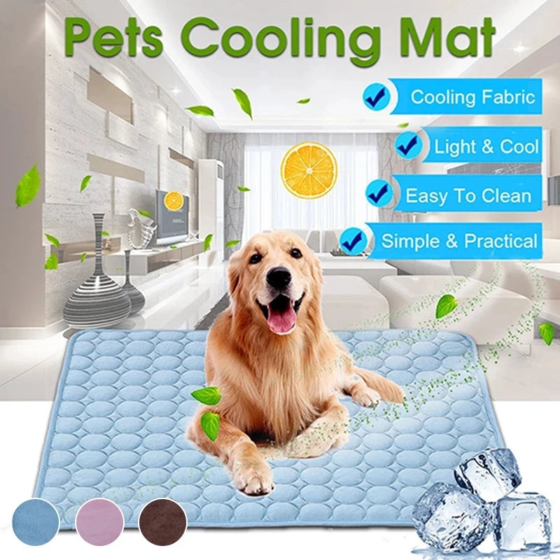 Coperta Rinfrescante Cani Estivo - Traspirante, Lavabile, per Divano/Letto