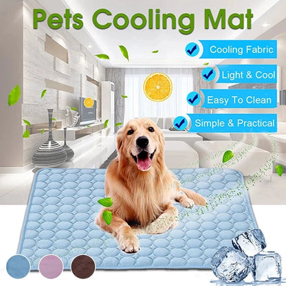 Coperta Rinfrescante Cani Estivo - Traspirante, Lavabile, per Divano/Letto