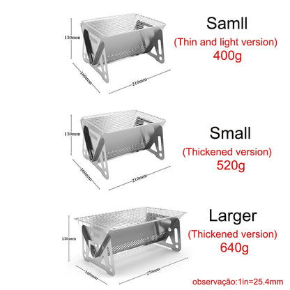 🔥 Griglia BBQ Pieghevole Portatile - Acciaio Inox, Multifunzione, per Campeggio e Giardino!
Cucina ovunque con stile! Leggera e compatta.