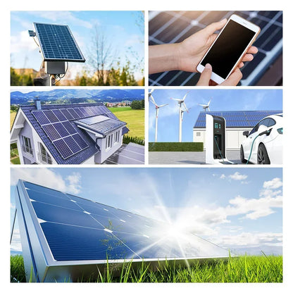 Pannello Solare 50W/100W 12V - IP65 Impermeabile con Controller 100A e USB
