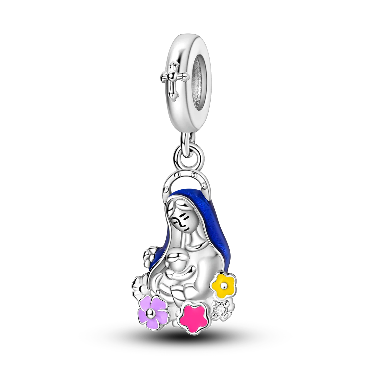 Bracciale Charm Argento 925 - Perle Blu, Gioielli Fai Da Te, Design Moderno e Minimalista Crea il tuo gioiello unico! Perle in argento sterling e charm eleganti.