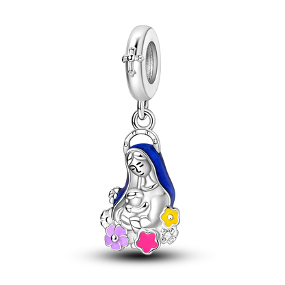 Bracciale Charm Argento 925 - Perle Blu, Gioielli Fai Da Te, Design Moderno e Minimalista Crea il tuo gioiello unico! Perle in argento sterling e charm eleganti.