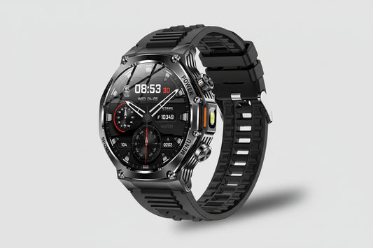 Smartwatch Sportivo Outdoor 2026 | Batteria 800mAh, Schermo AMOLED 1.8", Torcia LED, Bluetooth 5.3, GPS, Impermeabile