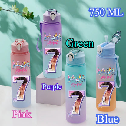 Borraccia K-POP Demon Hunters da 750ml con Cannuccia