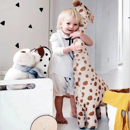 🦒 Peluche Giraffa Gigante - Morbido Animaletto da Abbraccio (40-70-85cm)