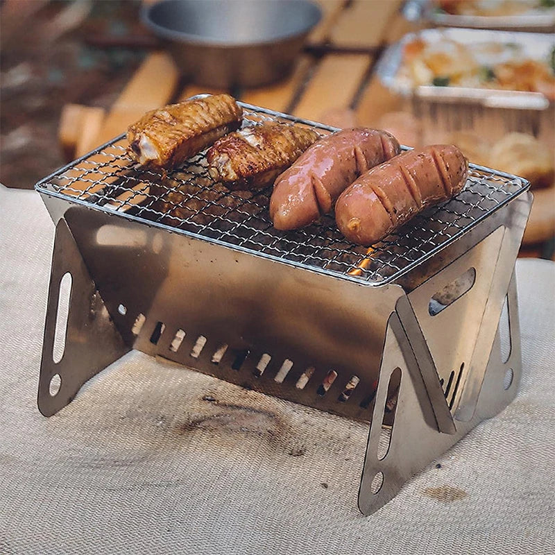 🔥 Griglia BBQ Pieghevole Portatile - Acciaio Inox, Multifunzione, per Campeggio e Giardino!
Cucina ovunque con stile! Leggera e compatta.