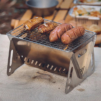 🔥 Griglia BBQ Pieghevole Portatile - Acciaio Inox, Multifunzione, per Campeggio e Giardino!
Cucina ovunque con stile! Leggera e compatta.