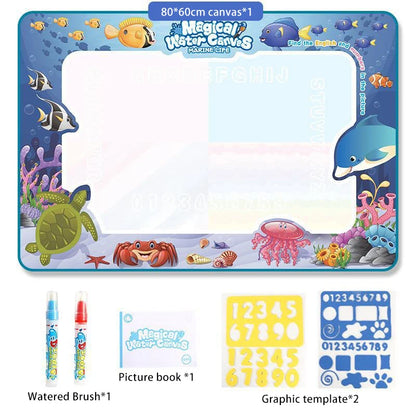 🎨 Magic Water Drawing Mat - Tappeto Magico per Disegnare ad Acqua