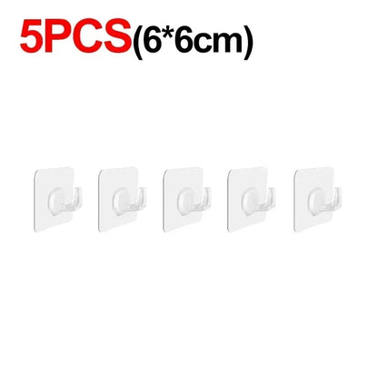 Ganci a Aspirazione Extra-Resistenti – Organizza Casa Senza Chiodi (5-50 pezzi)
