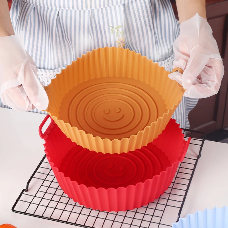 Accessorio Air Fryer in Silicone - Per Pizza, Pollo e Dolci, Antiaderente