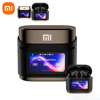 Xiaomi Auricolari Bluetooth True Wireless BD2 ANC con cancellazione del rumore ENC Display digitale Auricolari con microfono incorporato Stereo HiFi