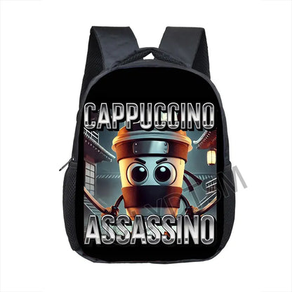 🎒 Zaino Brainrot Italiano - Tralalero Tralalà! Per Bambini 2-4 Anni