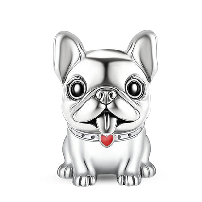 Perline Braccialetto 925 Argento Sterling | Charm Cane, Farfalla, Polpo | Gioielli Fai Da Te