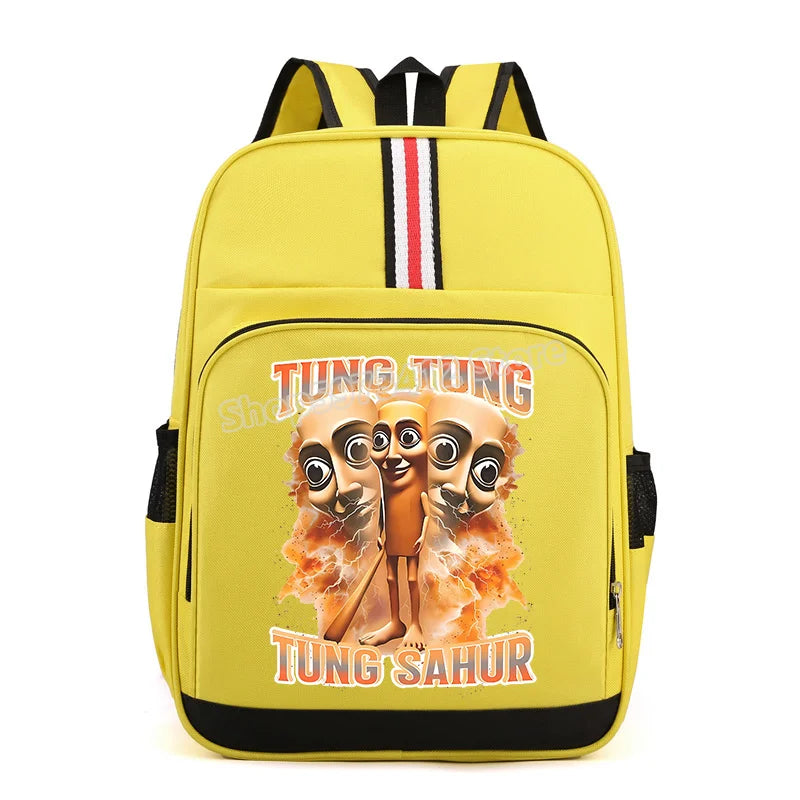 🎒 Zaino Scolastico "Italian Brainrot" - Stampa Cartoon Unica! ✨ Capienza XXL + Design Esclusivo - Per Studenti Fashion!