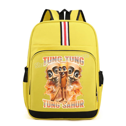 🎒 Zaino Scolastico "Italian Brainrot" - Stampa Cartoon Unica! ✨ Capienza XXL + Design Esclusivo - Per Studenti Fashion!
