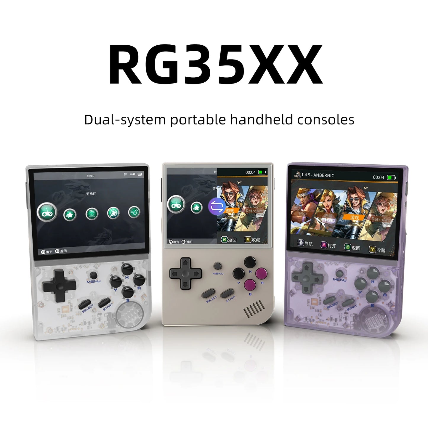 🔥ANBERNIC RG35XX PLUS: 5000+ Giochi Retro Portatile! IPS 3.5" + TV Out HD🎮