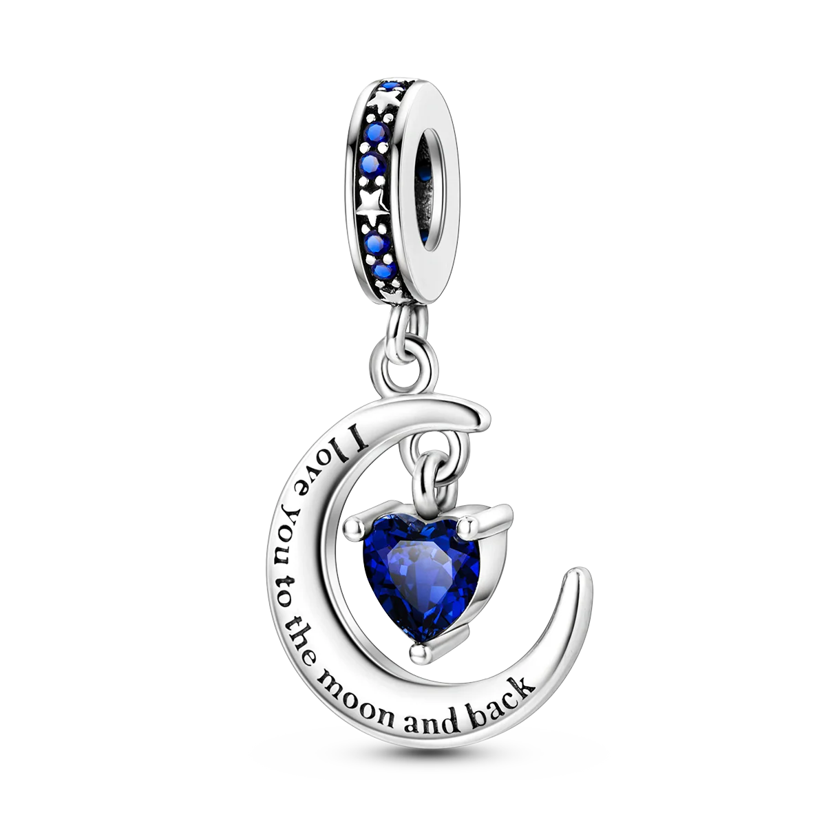 Bracciale Charm Argento 925 - Perle Blu, Gioielli Fai Da Te, Design Moderno e Minimalista Crea il tuo gioiello unico! Perle in argento sterling e charm eleganti.