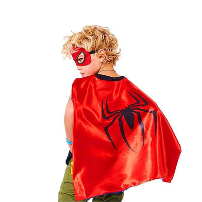 Mantelli Supereroi per Bambini 3-10 Anni - Costumi Gioco di Ruolo, Regalo Perfetto