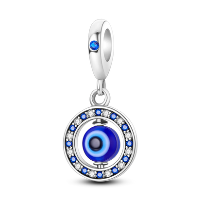 Bracciale Charm Argento 925 - Perle Blu, Gioielli Fai Da Te, Design Moderno e Minimalista Crea il tuo gioiello unico! Perle in argento sterling e charm eleganti.