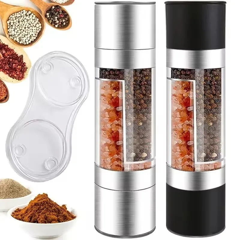🌶️ Macinapepe e Sale 2 in 1 – Elegante e Regolabile per Spezie Fresche