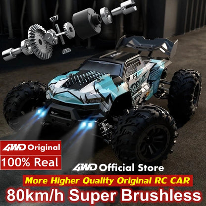 Auto RC 4WD 1:16 80km/h Brushless Off Road Drift Racing Bambini Adulti