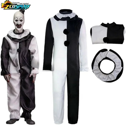 🎭 Costume Art The Clown Terrifier 2 - Tuta Completa + Maschera, Halloween Horror 🔪
Perfetto per spaventare! Ideale per cosplay e feste a tema horror. Uomini e donne.