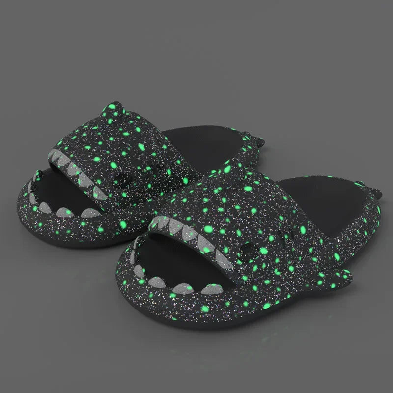 Pantofole Squalo Luminose per Uomo e Donna Scarpe Estive Moda Casa & Spiaggia