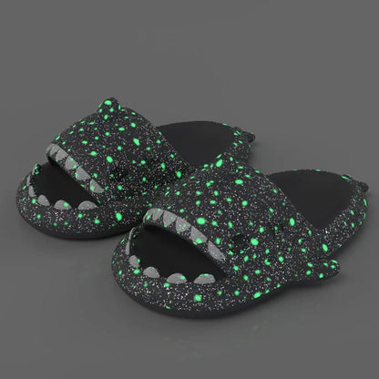 Pantofole Squalo Luminose per Uomo e Donna Scarpe Estive Moda Casa & Spiaggia