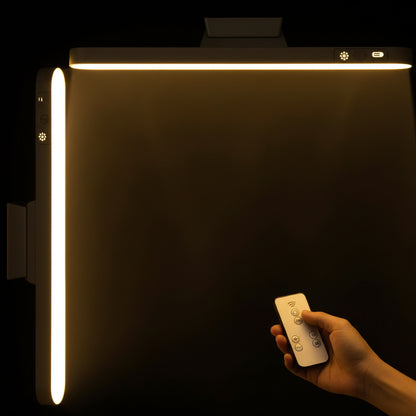 Lampada LED Magnetica Ricaricabile | 3 Luci Dimmerabili, Sospensione, per Scrivania, Armadio, Letto