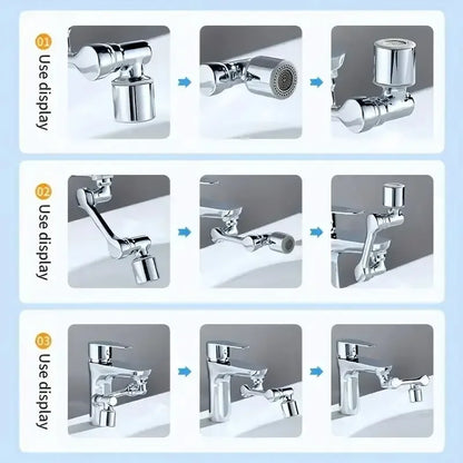 🚰Prolunga per Rubinetto 2 Pezzi - Braccio Robotico 360