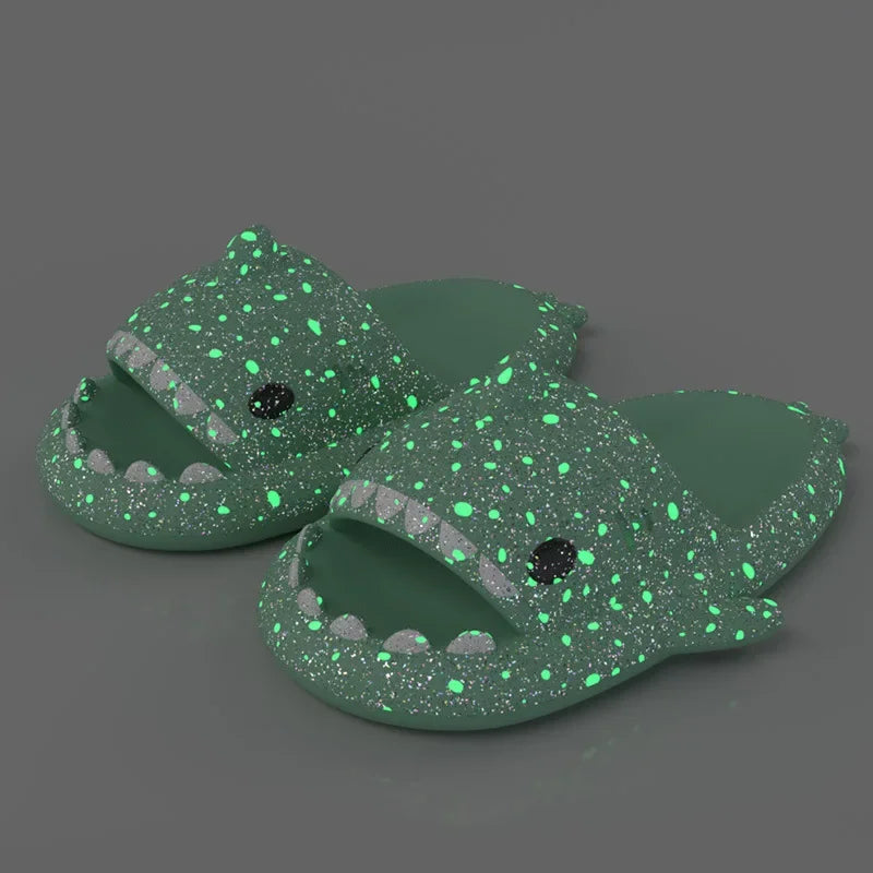 Pantofole Squalo Luminose per Uomo e Donna Scarpe Estive Moda Casa & Spiaggia
