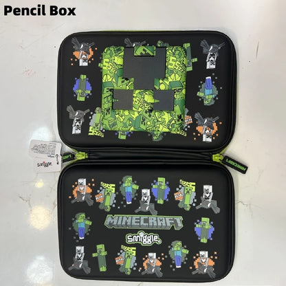 Zaino Minecraft Creeper Smiggle + Accessori  Scuola