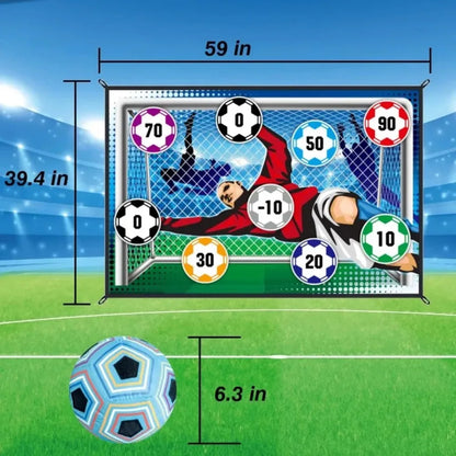 ⚽【NUOVO】Tappeto Gioco Calcio - Set per Partite Indoor/Outdoor!