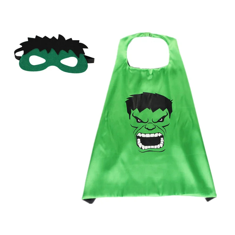 Mantelli Supereroi per Bambini 3-10 Anni - Costumi Gioco di Ruolo, Regalo Perfetto