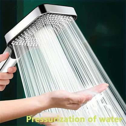 🚿 Doccia a Pioggia Regolabile 3 Modalità – Alta Pressione & Risparmio Idrico!