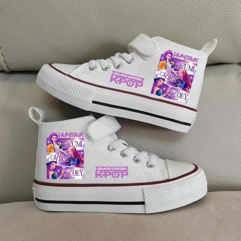 🌟Scarpe Demon Hunters Alte - Stile e Comfort per Piccole Eroi!👟
