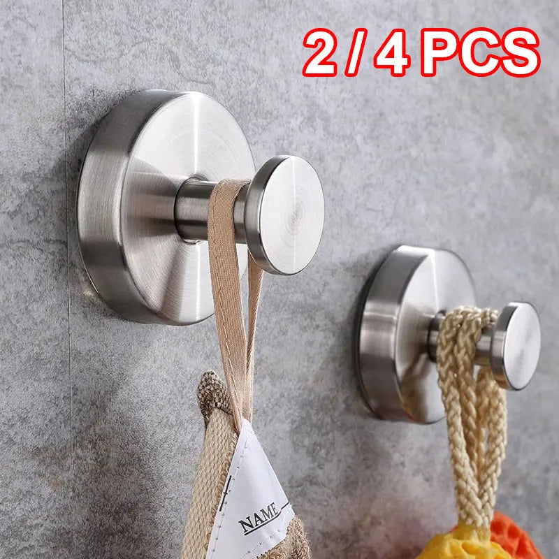 Ganci a Ventosa Sottovuoto senza Fori | Adesivi per Bagno, Cucina, Vetro | Porta Asciugamani e Borse