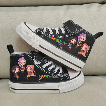 🌟Scarpe Demon Hunters Alte - Stile e Comfort per Piccole Eroi!👟