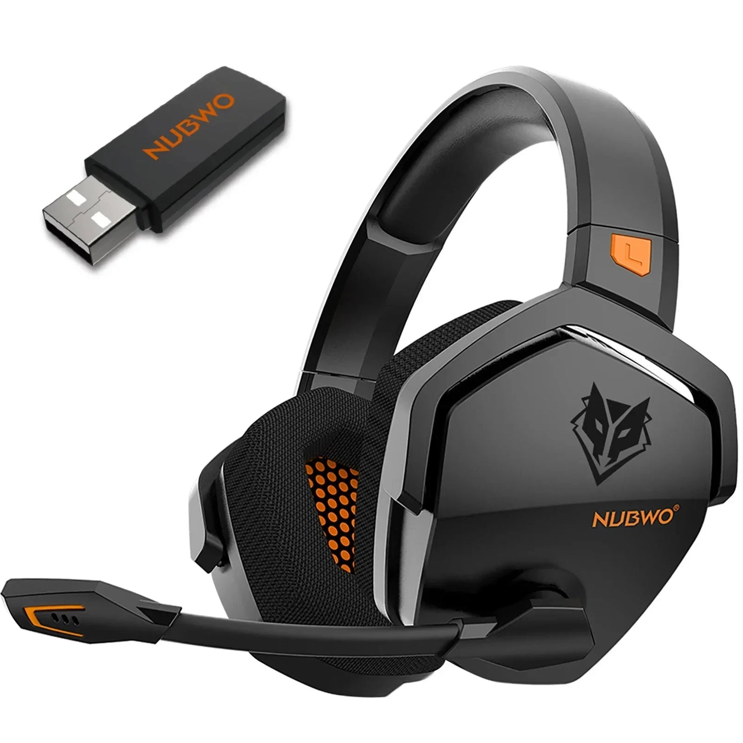 Cuffie Auricolari Gaming Wireless  - Doppia Connessione 2.4G/Bluetooth, 100h Autonomia, Microfono ENC, per PC PS4 PS5