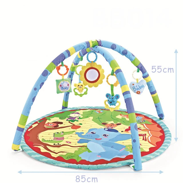Tappetino Gym Palestra Neonati con Archi Giochi, Multifunzione Educativo 0-12M CE